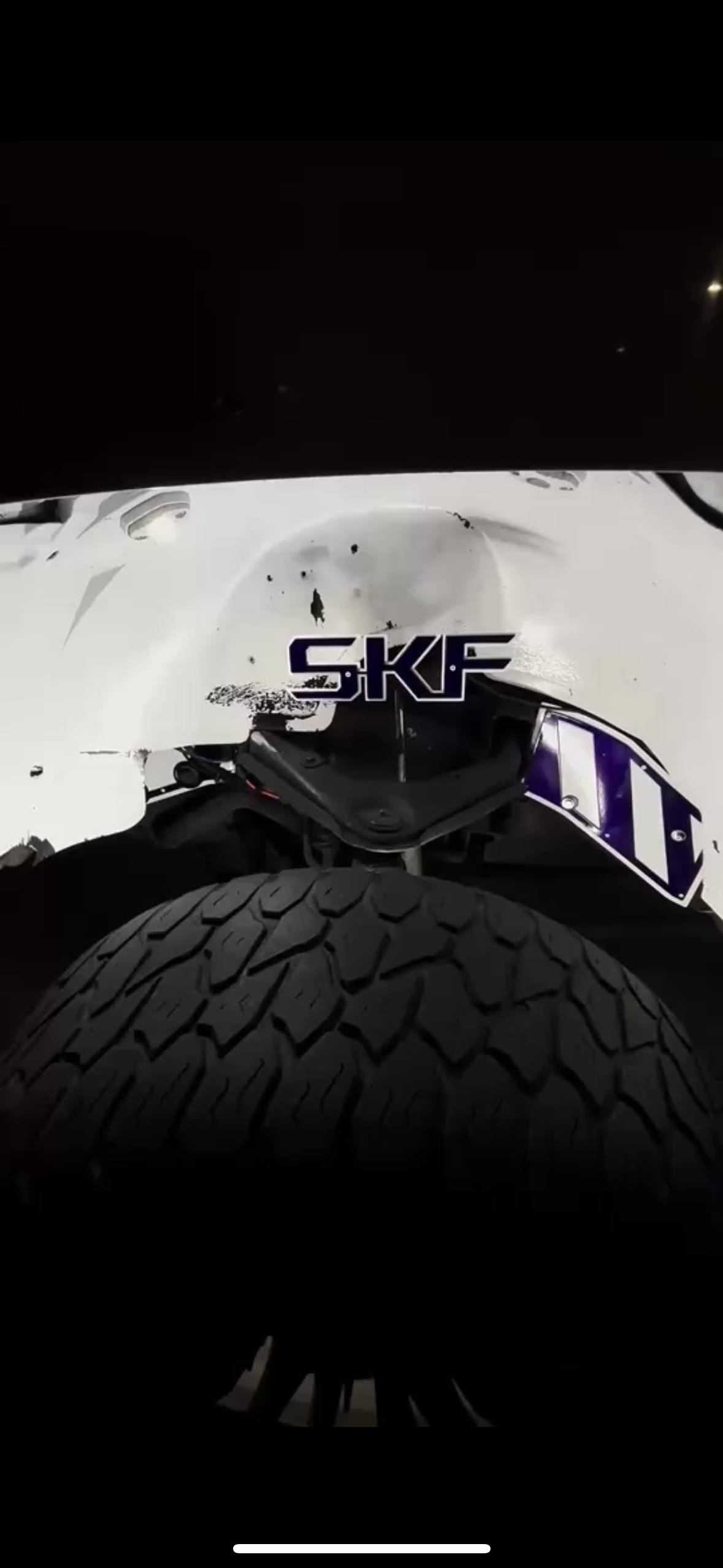 Strut/Coil Plate SKF Logo