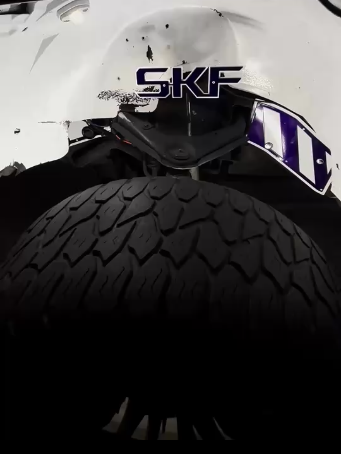 Strut/Coil Plate SKF Logo