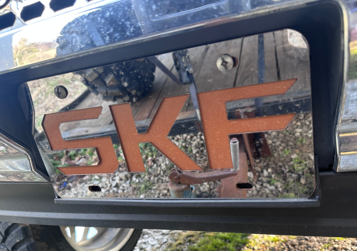 SKF License Plate