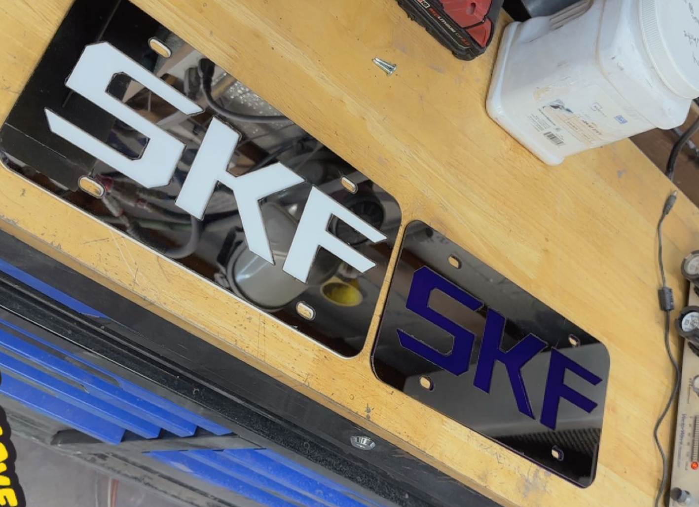 SKF License Plate